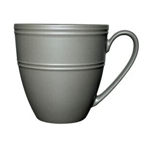 Lenox Kate Spade Mug Fair Harbor Collection Bittersweet Coffee Tea‎ Gray 10oz